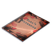 Retrostijl lippenstift notitieboek (Linkerzijde)