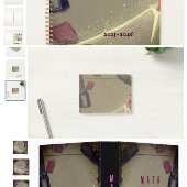 Retrostijl lippenstift planner