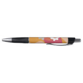 Retrostijlbloemen en -golven pen (Bodem)