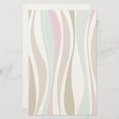 Retrostrepen Briefpapier (Voorkant / Achterkant)