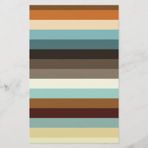 Retrostrepen Briefpapier