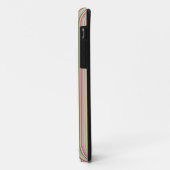 Retrostrepen Case-Mate iPhone Case (Achterkant/links)