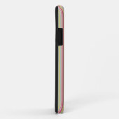 Retrostrepen Case-Mate iPhone Case (Achterkant/rechts)