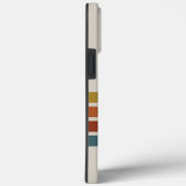Retrostrepen Case-Mate iPhone Case (Achterkant / Rechts)