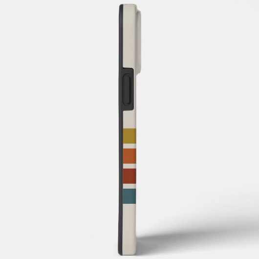Retrostrepen Case-Mate iPhone Case (Achterkant / Rechts)