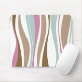 Retrostrepen Muismat (Met muis)