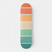 Retrostrepen Skateboard (Voorkant)