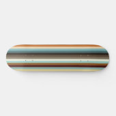 Retrostrepen Skateboard (Horizontaal)