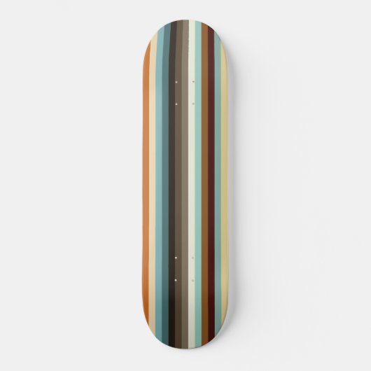Retrostrepen Skateboard (Voorkant)