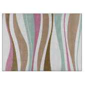 Retrostrepen Snijplank (Voorkant)