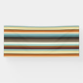 Retrostrepen Spandoek (Horizontaal)