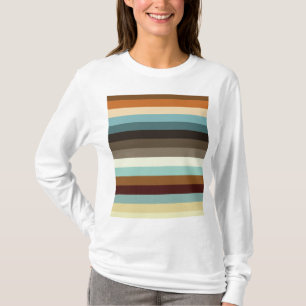 Retrostrepen T-shirt
