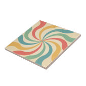 Retrostrepen Tegeltje (Zijkant)