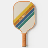 Retrostripes monogram pickleball paddle (Voorkant)