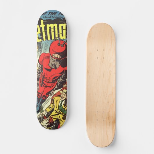 Retrostrips - Rocketman Skateboard (Voorkant)