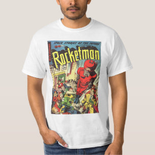 Retrostrips - Rocketman T-shirt