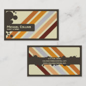 Retrostrips - stijl 4 visitekaartje (Voorkant / Achterkant)