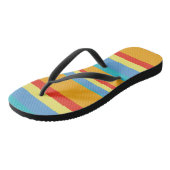 Retrostrips Teenslippers (Schuin)