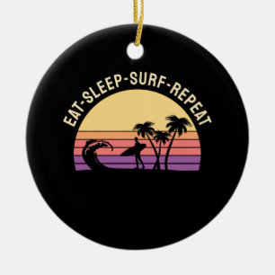Retrosurfen Keramisch Ornament