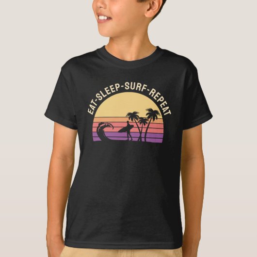 Retrosurfen T-shirt (Voorkant)
