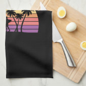 Retrosurfen Theedoek (Quarter Fold)