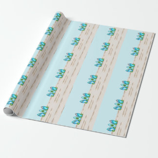 Retrosurfplanken Cadeaupapier