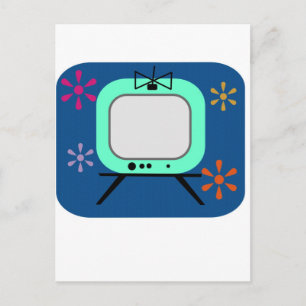 Retrotelevisie Briefkaart