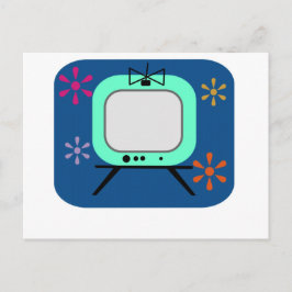Retrotelevisie Briefkaart