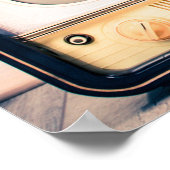 Retrotv-ontvangers ingesteld vanaf ongeveer 60, 70 poster (Hoek)