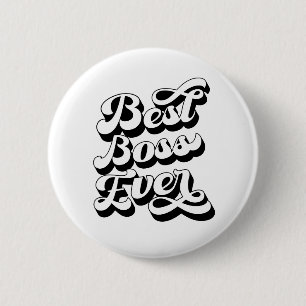 Retrotype Best Boss Ever Button