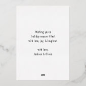 Retrotype Prettige feestdagen niet-fotogoud (Achterkant)