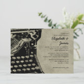 Retrotypemachines Weddenschappen Kaart (Staand voorkant)