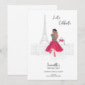 Retrouvez-moi à Paris – Invitation à une fête d'an (Devant / Derrière)