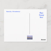 Retrouvons la carte postale du phare de Nantucket (Dos)