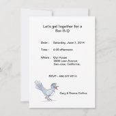 Retrouvons le invitation Bar-B-Q (Dos)