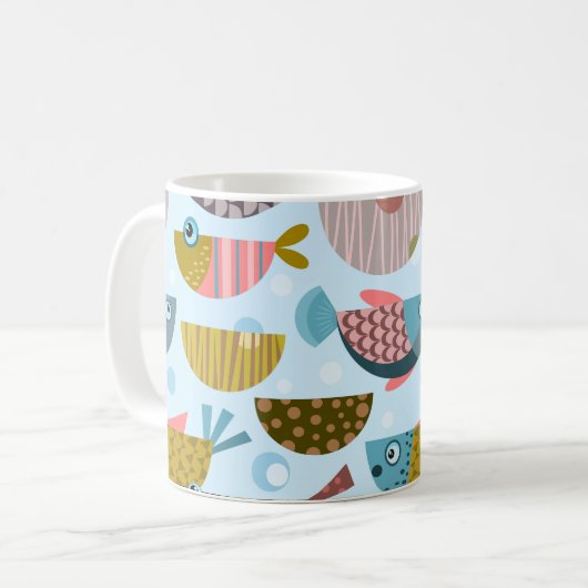 Retrovis Koffiemok (Voorkant links)