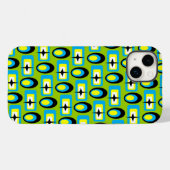 Retrovormen Case-Mate iPhone Case (Achterkant (horizontaal))