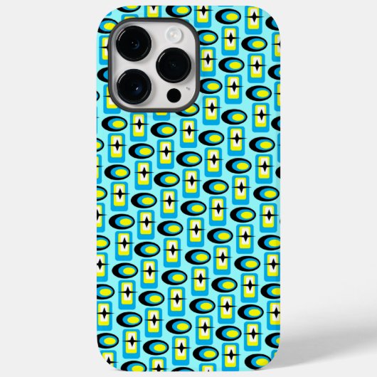 Retrovormen Case-Mate iPhone Case (Achterkant)