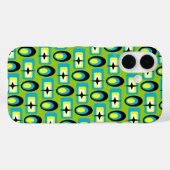Retrovormen Case-Mate iPhone Case (Achterkant (horizontaal))