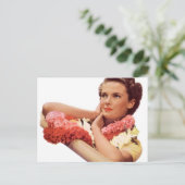 -retrovrouwen Vacature Briefkaart (Staand voorkant)