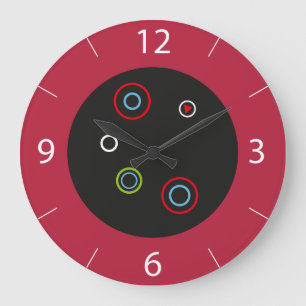 Retrowandklok Grote Klok