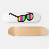 Retrozonnebril Longboard Skateboard (Horizontaal)