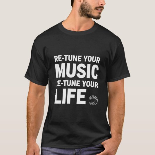 Retune Music Retune Life Solfeggio Frequency  T-shirt (Voorkant)
