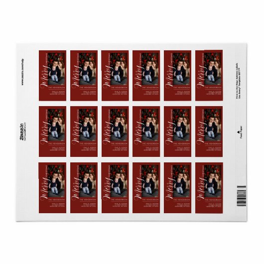 Return Address Label (Full Sheet)