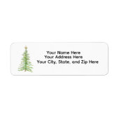 Return Address Label (Voorkant)