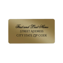 Return Address Label