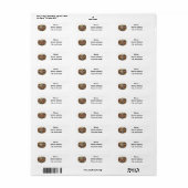 Return Address label Tennessee resident  (Full Sheet)