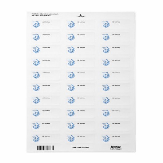 Return Address Labels (Full Sheet)
