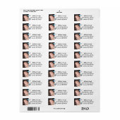 Return Address Labels - It's A Boy (Full Sheet)