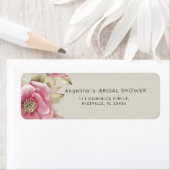 Return Address Labels Modern Bride Shower (Insitu)